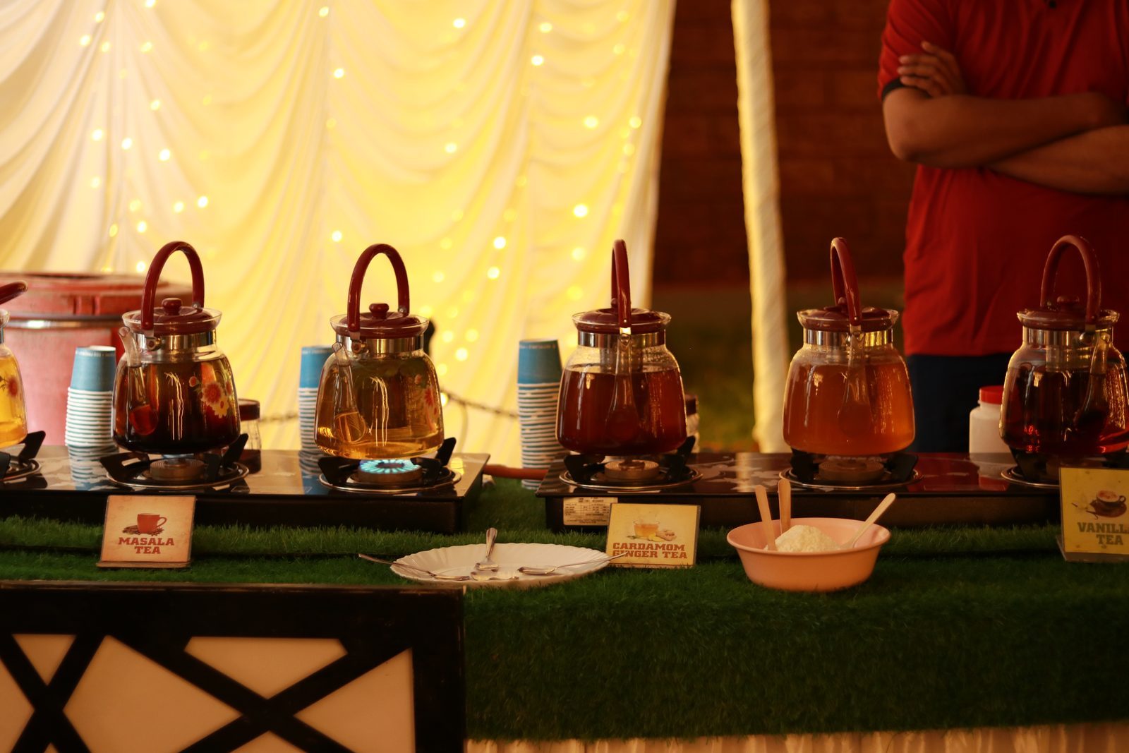 Catering food spread